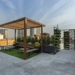 پروژه روشان - نمای پشت بام