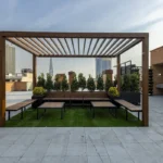پروژه روشان - نمای پشت بام